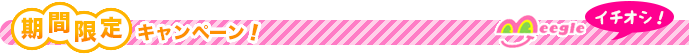 みーぐるイチオシ!期間限定キャンペーンラベルPC